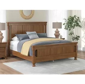 Chadworth Brown King Poster Bed