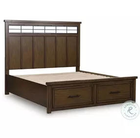 Taffenbrook Medium Brown Panel Storage Bedroom Set