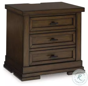 Taffenbrook Medium Brown Nightstand
