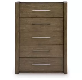 Marxmore Brown 5 Drawer Chest