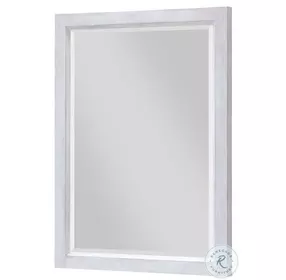 Lakeside Elegant Distressed Rectangular Dresser Mirror