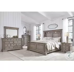 Blairhurst Light Grayish Brown California King Panel Bed