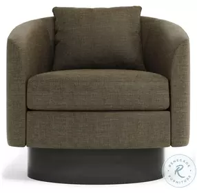 Camino Brown Swivel Chair