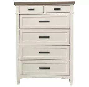 Americana Modern Cotton 6 Drawer Chest