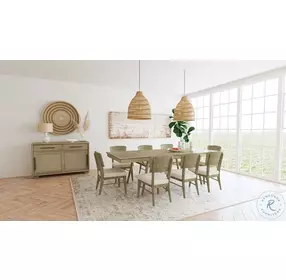 Barbosa Dark Caramel Leg Extendable Dining Table