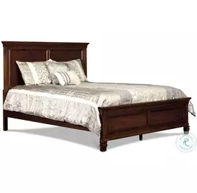 Tamarack Brown Cherry Panel Bedroom Set