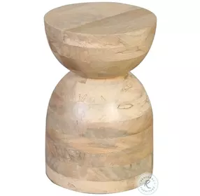 Lesto Natural Wash Side Table