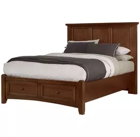 Bonanza Cherry Mansion Storage Panel Bedroom Set