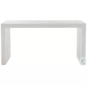 Summerton Sandblasted White Console Table
