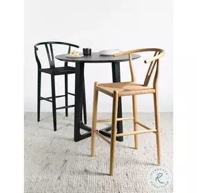 Godenza Black Counter Height Dining Table