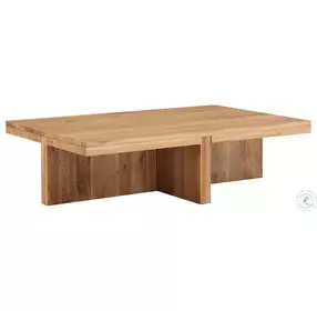 Folke Natural Rectangular Occasional Table Set