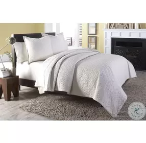 Taylor Linen 3 Piece Queen Coverlet Set