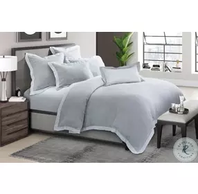 Atina Gray 7 Piece King Duvet Set