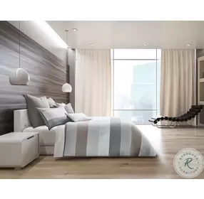 Ultra Grey 7 Piece Queen Duvet Set