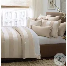 Amalfi Sand 10 Piece King Comforter Set