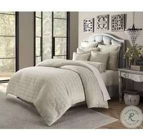 Carlyle Platinum 10 Piece King Comforter Set