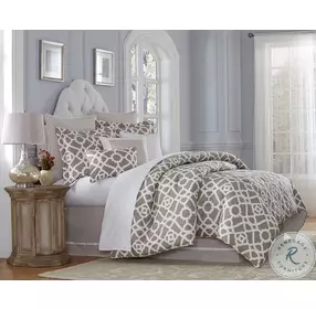 Harper Natural 9 Piece Queen Comforter Set