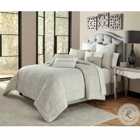 Julianna Gray 10 Piece King Comforter Set
