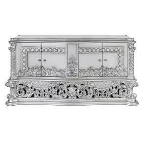 Valkyrie Antique Platinum 4 Door Dresser