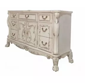 Dresden Bone White 7 Drawer Dresser