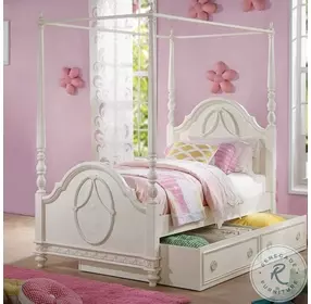 Dorothy Ivory Full Poster Bed