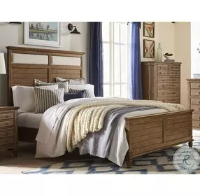 Farmhouse Chic Bourbon Panel Bedroom Set