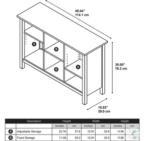 Broadview Pure White 6 Cube Storage Bookcase