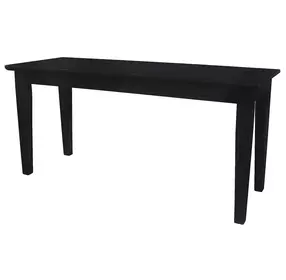 Dining Essentials Black Bench