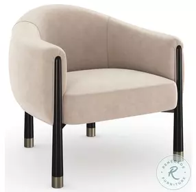 Baton Beige Accent Chair