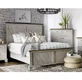 Bear Creek Cream 9 Drawer Dresser