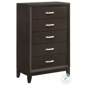 Warren Beaumont Merlot 5 Drawer Chest