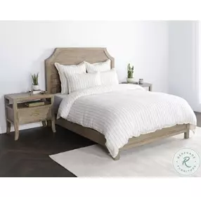 Villa Core Ivory 3 Piece King Bedding Set
