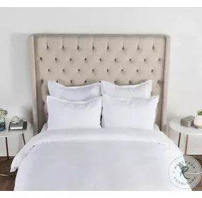 Villa Core Arcadia White 3 Piece Queen Bedding Set