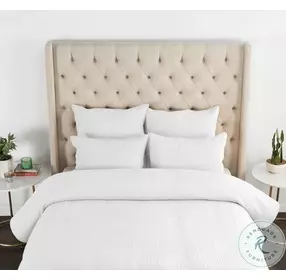 Villa Core Danica White 4 Piece King Bedding Set