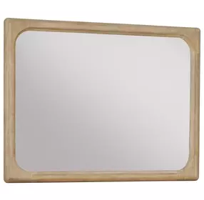 Escape Glazed Natural Oak Mirror