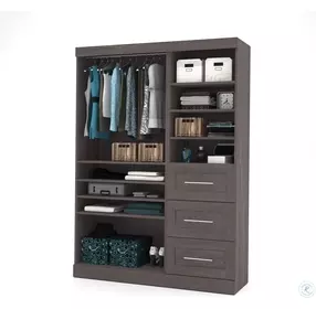 Pur By Bark Gray 61" Classic Storage Unit Kit