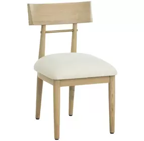 Sylvan Geralt Linen Performance Fabric Dining Chair Set of 2