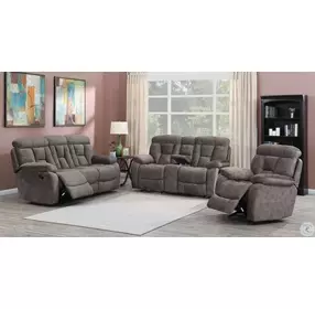 Bogata Majestic Mushroom Reclining Console Loveseat