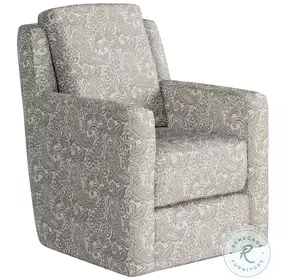Diva Charleston Platinum 33" Wide Swivel Glider