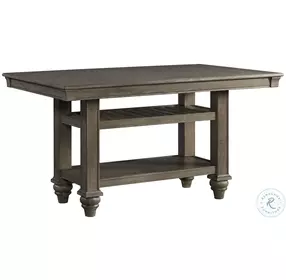 Balboa Park Roasted Oak Counter Height Dining Room Set