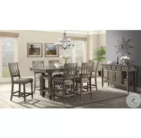 Balboa Park Roasted Oak Counter Height Dining Table