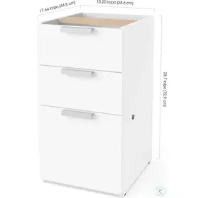 Pro Concept Plus White Pedestal