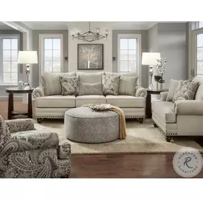 Carys Beige Doe Sofa