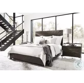 Logan Square Sable Brown Queen Panel Bed