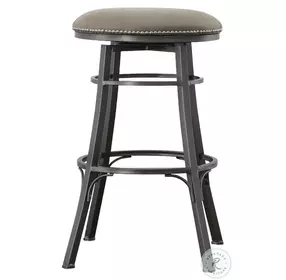 Bali Gray Swivel Barstool