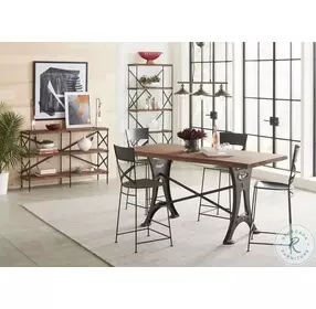 Blayne Natural Walnut 72" Gathering Table