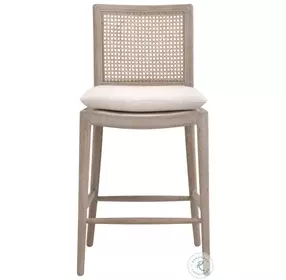 Blume Textured Cream Counter Height Stool