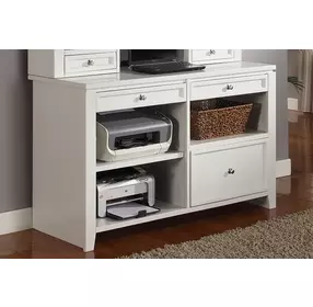 Boca Cottage White 48" Credenza