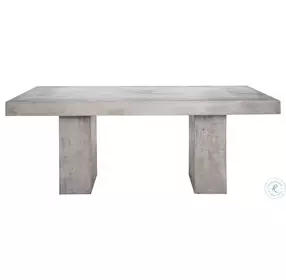Aurelius Gray Outdoor Dining Table