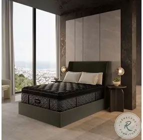 BRB 24 Series 4 Black Medium Summit Pillow Top Hybrid Full Size Mattress